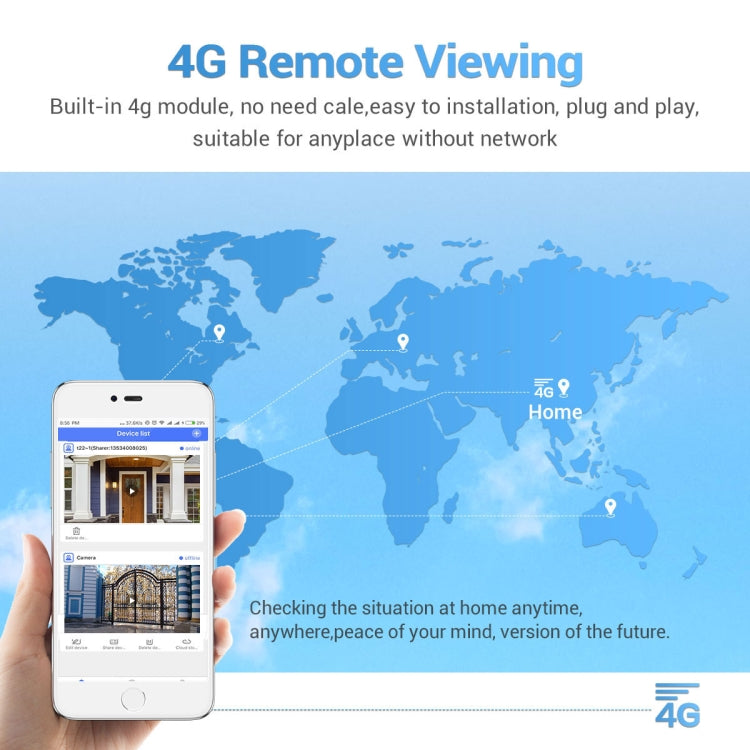 ESCAM QF480 US Version HD 1080P IP66 Waterproof 4G Solar Panel PT IP Camera without Battery, Support Night Vision / Motion Detection / TF Card / Two Way Audio, without Battery(US Version) ESCAM QF480 US Version HD 1080P IP66 Waterproof 4G Solar Panel PT IP Camera without Battery, Support Night Vision / Motion Detection / TF Card / Two Way Audio, without Battery(US Version)